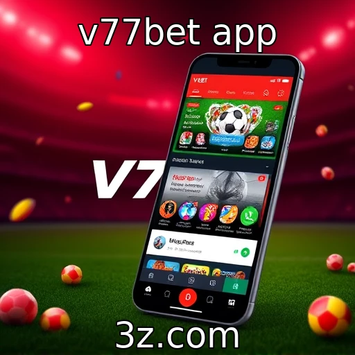 Crescimento das apostas online em plataformas móveis : v77bet app